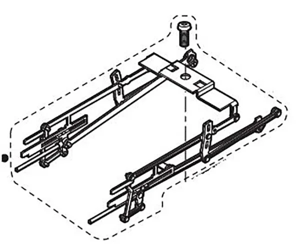 RailRoad Class A1 Valve Gear Set (R3086) RailRoad Class A1 Valve Gear Set (R3086)