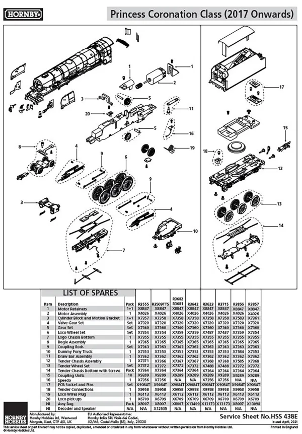 Princess Coronation Class Dummy Pony Truck Compatible with R3555