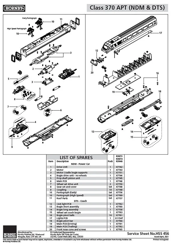 Class 370 APT Coupling Compatible with R3873