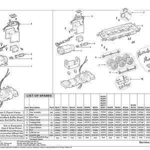 08 Shunter Chassis Frame - Black 08 Shunter Chassis Frame - Black