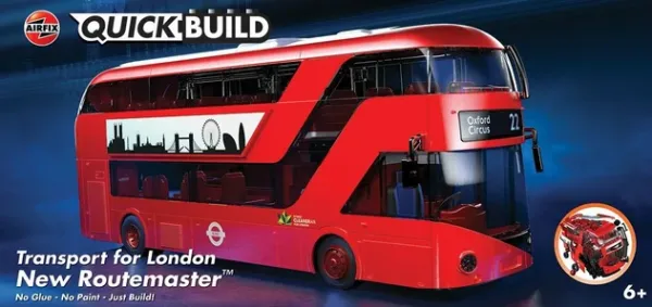 QUICKBUILD New Routemaster Bus Model Kit