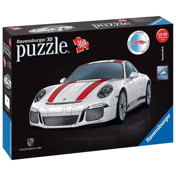 12528 Porsche 911 3D Jigsaw Puzzle