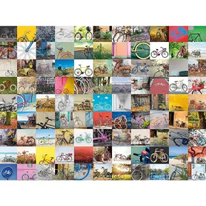 16007 99 Bicycles 1500 Piece Jigsaw Puzzle
