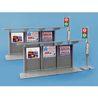 Peco Bus Stop & shelter OO Gauge