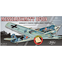 Guillows 1/16 Scale Messerschmitt Bf-109 Balsa Model Kit