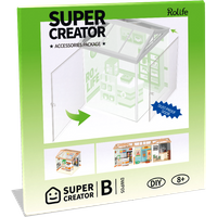 Rolife Door B for Super Store DIY Miniature Dollhouse Kits