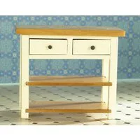 Cream Shaker Style Table for 12th Scale Dolls House