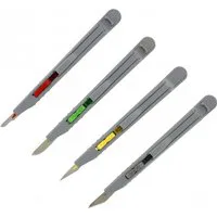 Set Of 4 Retractable Safety Knife