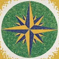 Aedes Ars Compass Rose Mosaics Kit