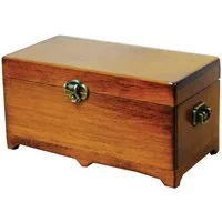 Wooden Blanket Chest for 12th Scale Dolls House