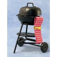 Kettle BBQ Barbeque for 12th Scale Dolls House