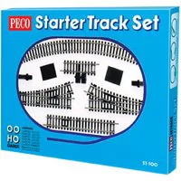 Peco Setrack Starter Track Set 2nd Radius OO/HO Gauge