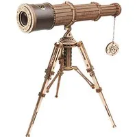 ROKR Monocular Telescope Wooden Model Kit