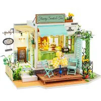 Rolife Flowery Sweets & Teas DIY Miniature Dollhouse Kit