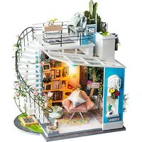 Rolife Dora's Loft DIY Miniature Dollhouse Kit