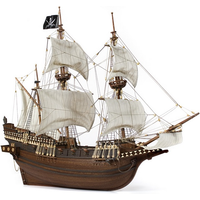 Occre 1/100 Scale Buccaneer Wooden Pirate Galleon Model Kit