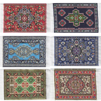 Turkish Carpet 50mm x 70mm for 12th Scale Dolls House