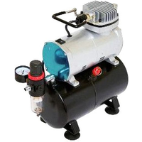 Airbrush and Compressor with Tank Deal