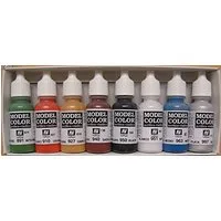 Vallejo Wargames Basics Acrylic Paint Set 8 x 17ml