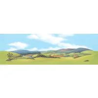 Peco Mountainous Landscape Backscene