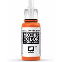 Vallejo Model Color 17ml  Bright Orange