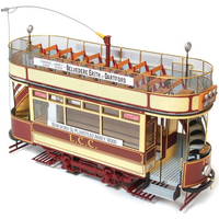 Occre 1/24 Scale London L.C.C.106 Double Decker Tram Model Kit