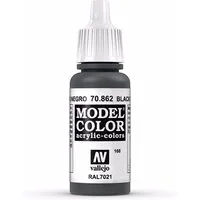 Vallejo Model Color 17ml  Black Grey