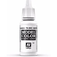 Vallejo Model Color 17ml  White Grey