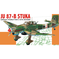 Guillows 1/16 Scale German STUKA Dive Bomber Balsa Model Kit