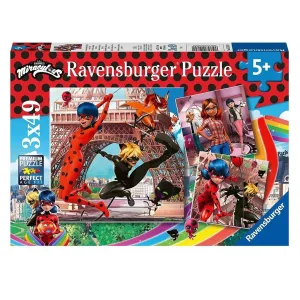 Miraculous 3 X 49 Piece Puzzle