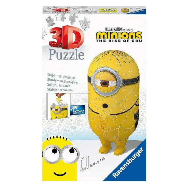 Ravensurger Minions 2 3D Puzzle 54 Piece Puzzle   Kung Fu