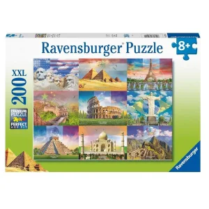 Monuments Of The World XXL 200 Piece Puzzle