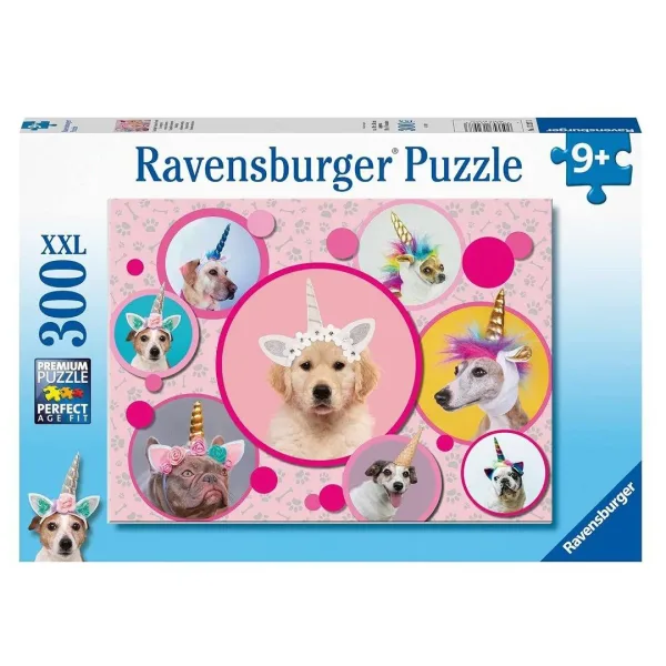 Unicorn Dogs XXL 300 Piece Puzzle