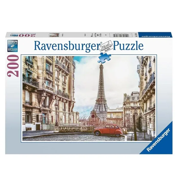 Ravensurger Romantic Paris 200 Piece Puzzle)