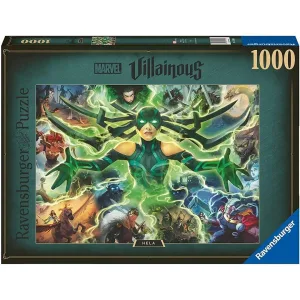 Marvel Villainous   Hela 1000 Piece Jigsaw Puzzle