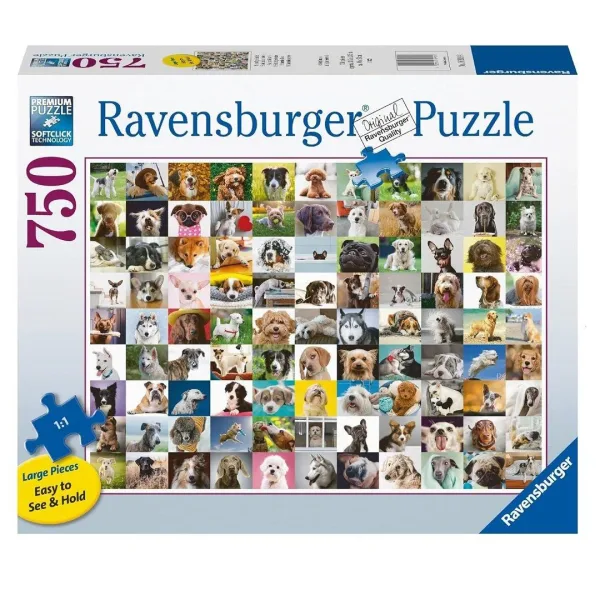 99 Lovable Dogs 750 Piece Puzzle