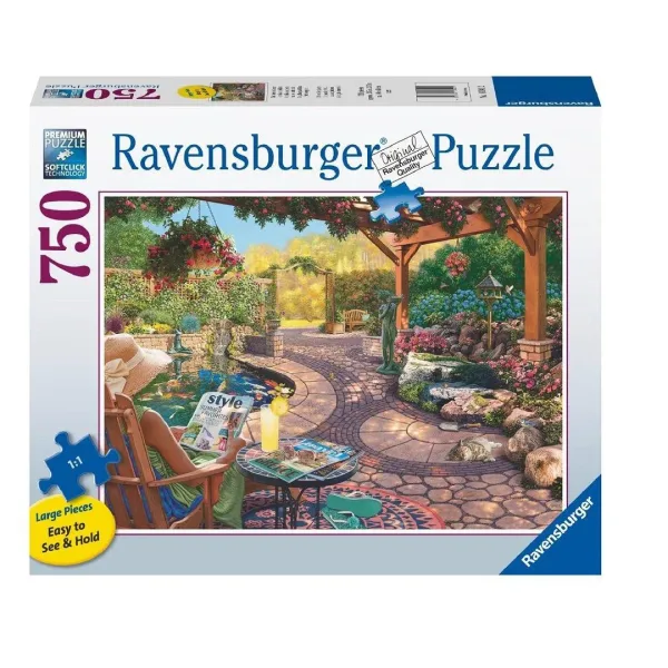 Cozy Backyard Bliss 750 Piece Puzzle