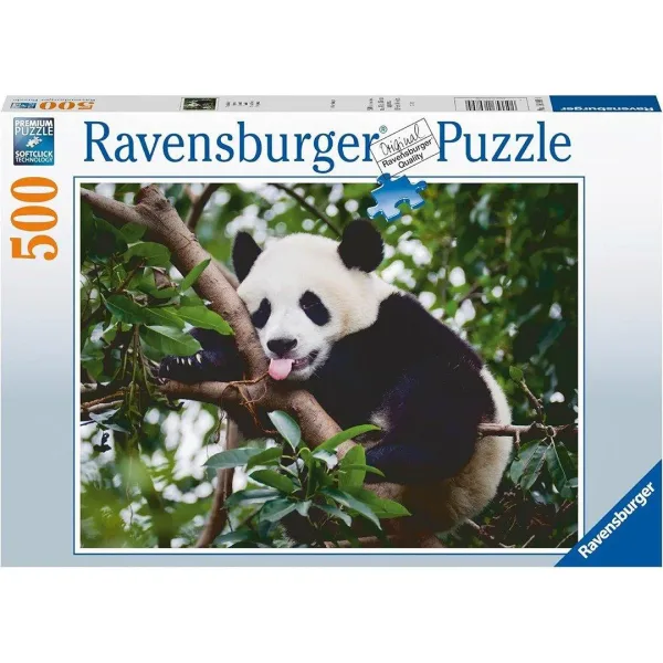 Panda Bear 500 Piece Jigsaw Puzzle