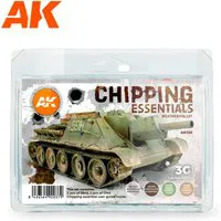 AK Interactive Chipping Essentials Weathering Set