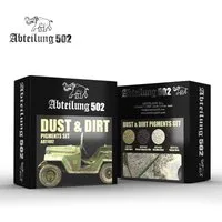 AK Interactive Dust & Dirt Pigments Set