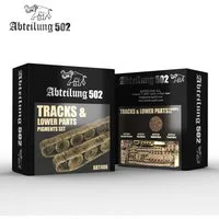 AK Interactive Tracks and Lower Parts Pigments Set