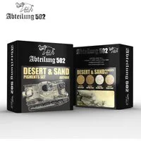 AK Interactive Desert and Sand Pigments Set