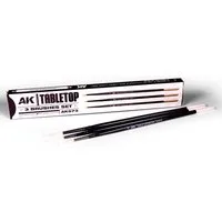 AK Interactive Table top Brushes (Set of 3)