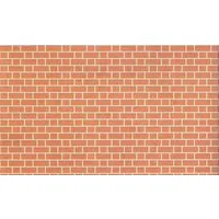 Red Brick Wallpaper for 12th Scale Dolls House