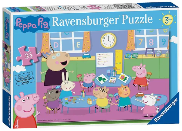 Peppa Pig   Classroom Fun 35 Piece Jigsaw Puzzle