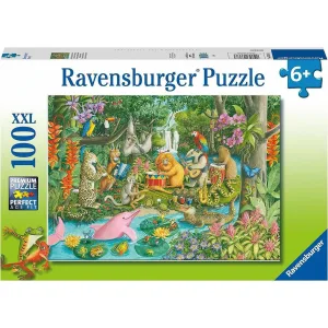 Rainforest River Band 100 XXL Piece Jigsaw Puzzle