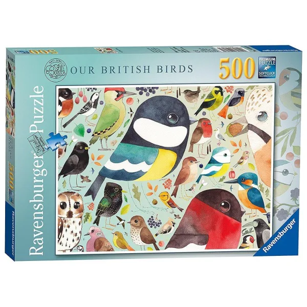 Matt Sewell's   Our British Birds 500 Piece Jigsaw Puzzle