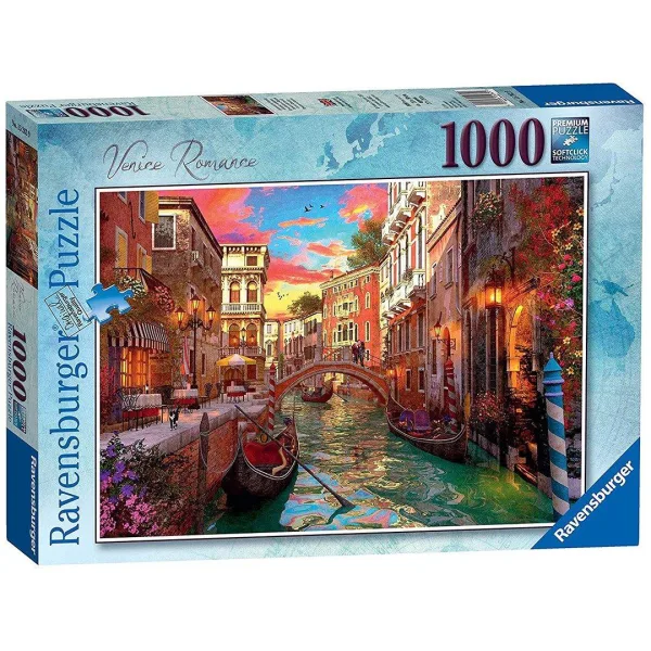 Venice Romance 1000 Piece Jigsaw Puzzle