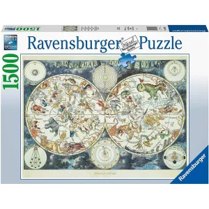 16003 World Map 1500 Piece Jigsaw Puzzle