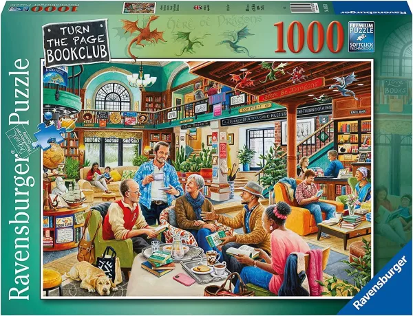 Turn the Page Bookclub 1000 Piece Jigsaw Puzzle